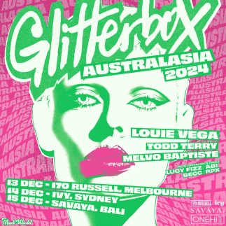 Louie Vega Returns to Australasia after 10 Years for Glitterbox Tour