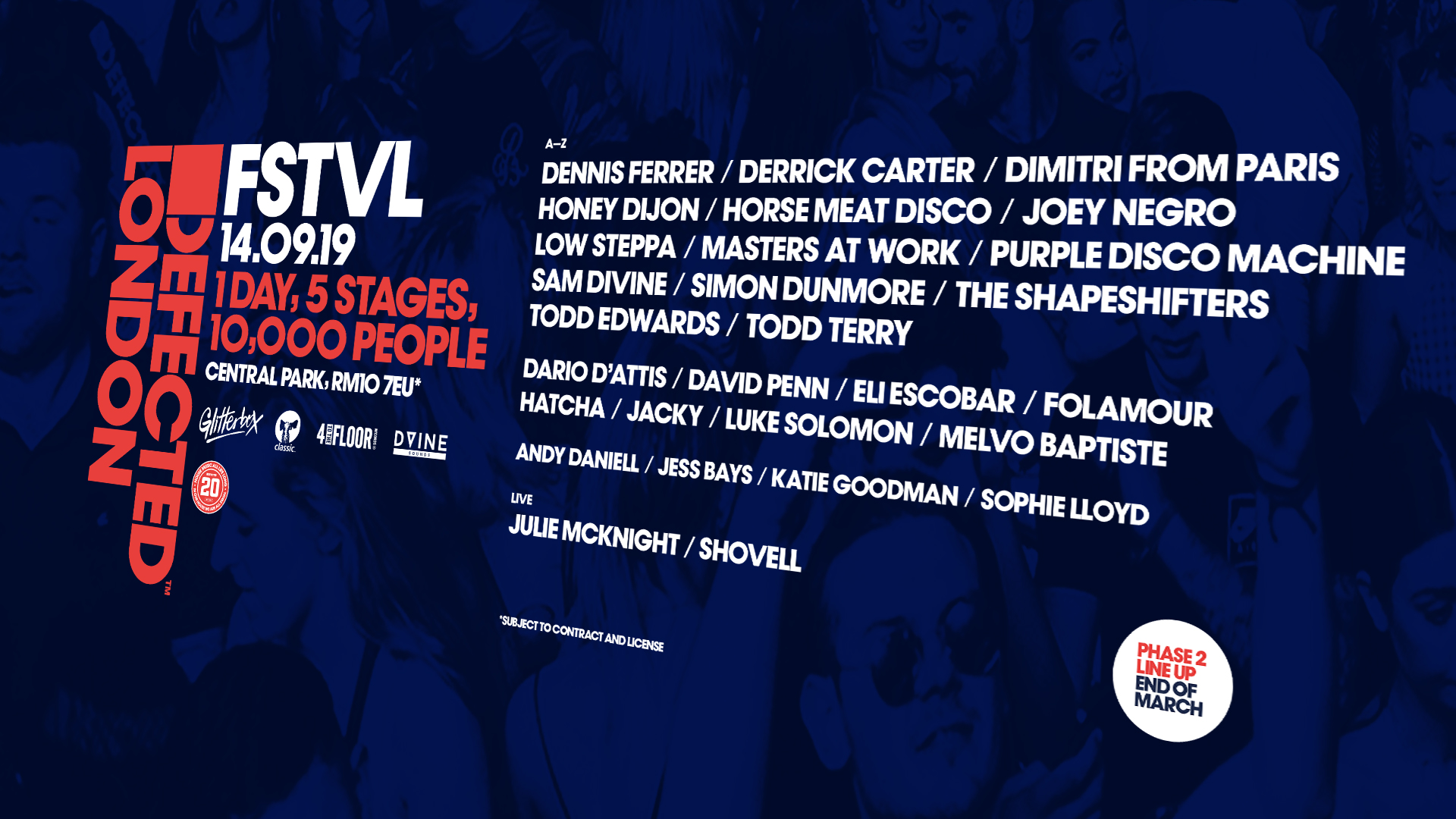 Defected London FSTVL line-up